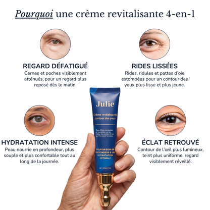Julie™ • Crème hydratante anti-cernes