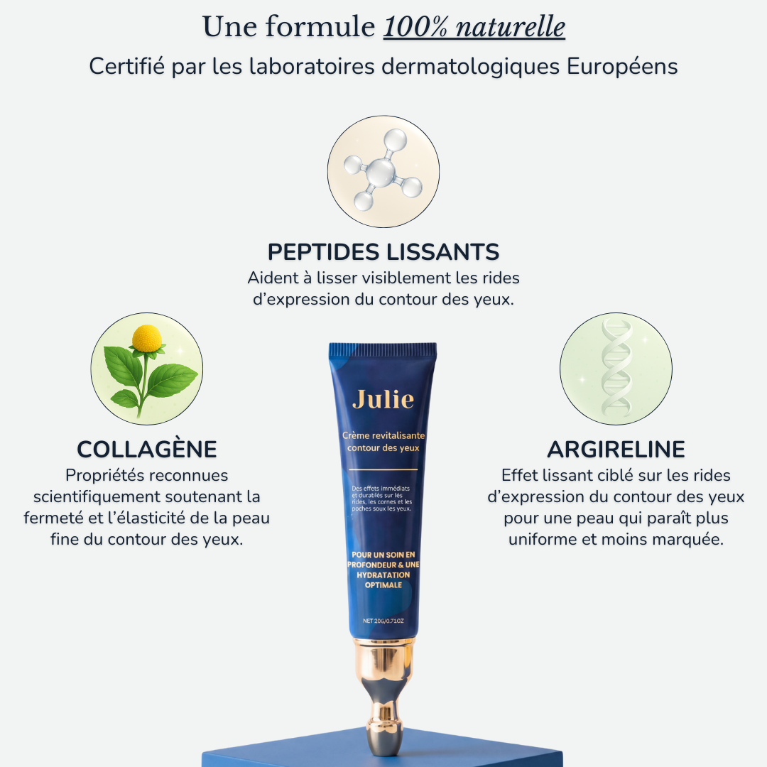 Julie™ • Crème hydratante anti-cernes