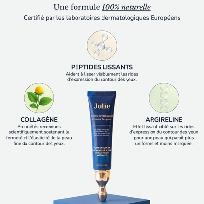 Julie™ • Crème hydratante anti-cernes