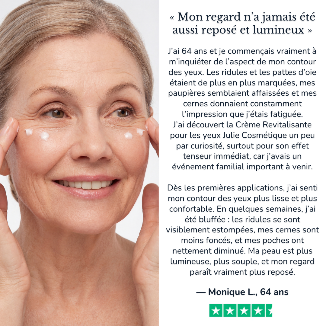 Julie™ • Crème hydratante anti-cernes