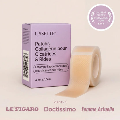 Lissette™ Patchs Collagène en Silicone