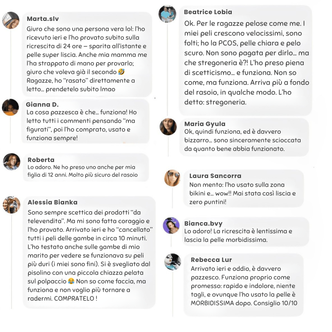 Rasoio Lisì di Guilia