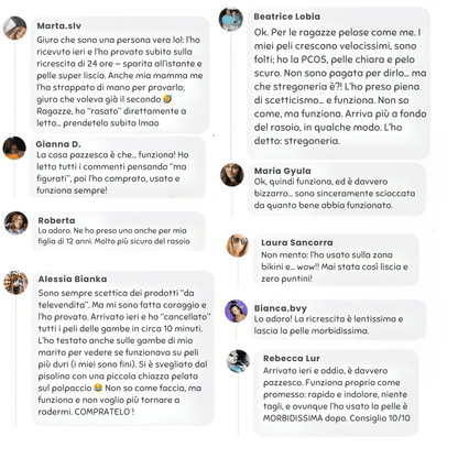 Rasoio Lisì di Guilia